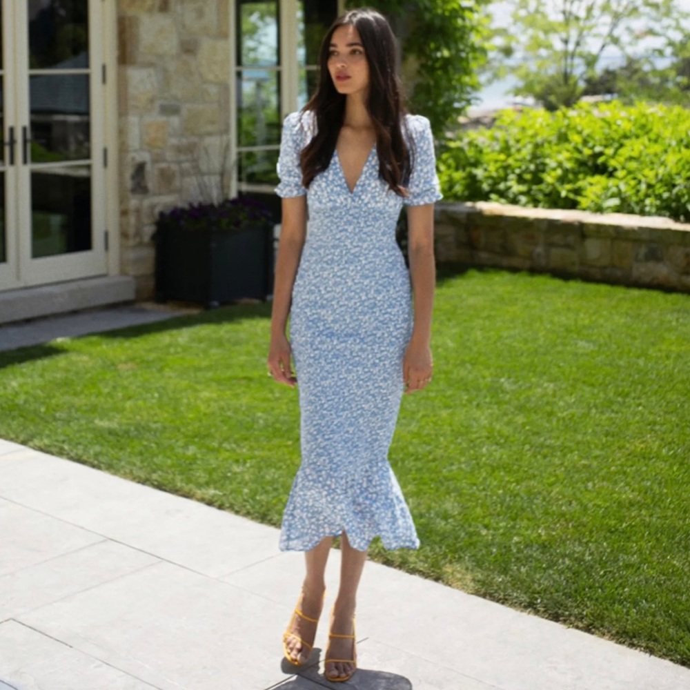 REFORMATION LANDRIE DRESS NEW WITH TAGS